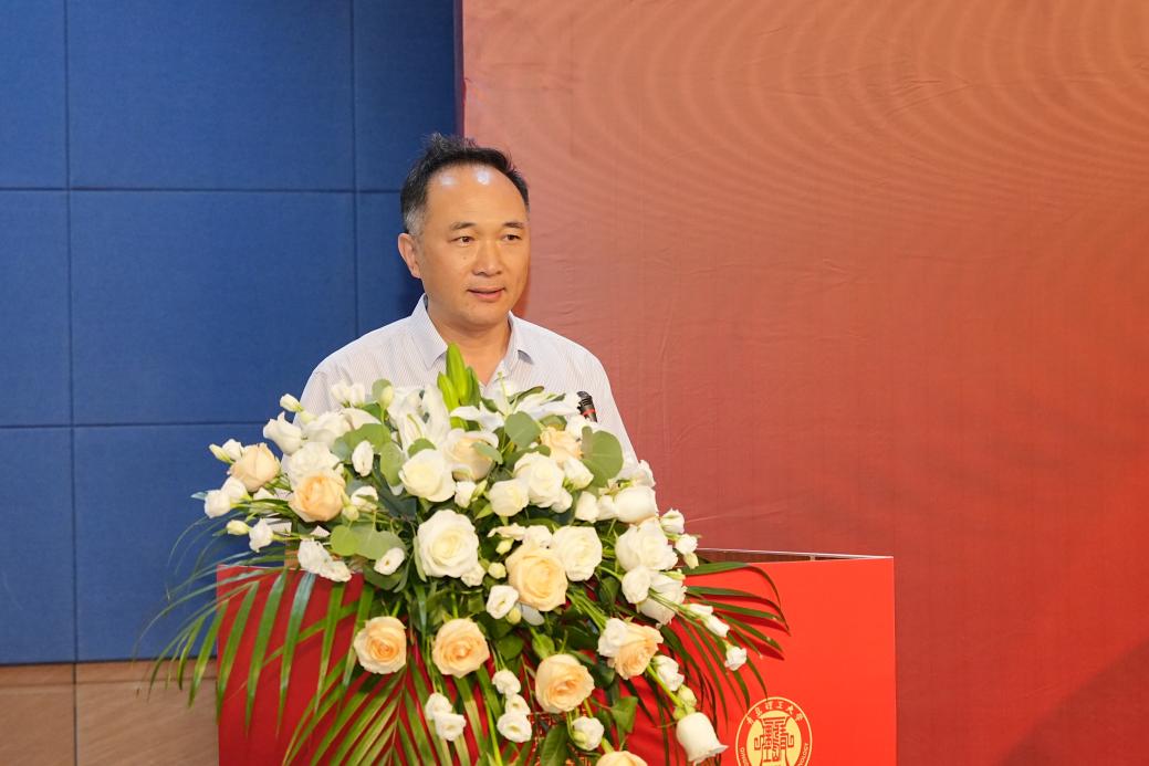 图3 yl永利集团304am党委常委、副校长郭建锋致辞